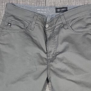 AG Adriano Goldschmied Men's Charcoal Slim Jeans